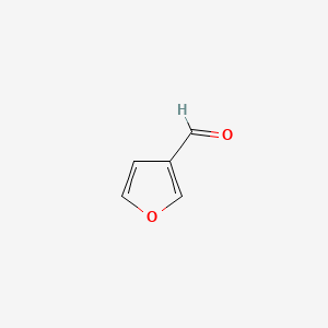 Chemical structure of 3-Furaldehyde