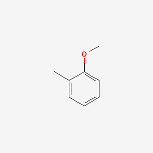 Chemical structure of 2-Methylanisole