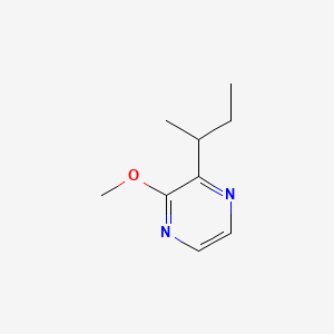 Chemical structure of 2-Sec-butyl-3-methoxypyrazine