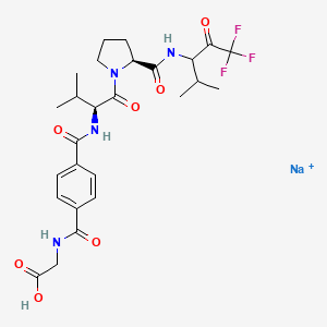 Chemical structure of FK706