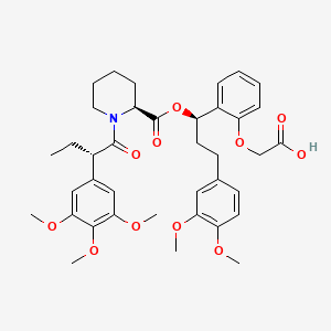 Chemical structure of AP1867-2-(carboxymethoxy)