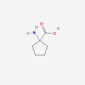 Chemical structure of Cycloleucine