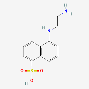 Chemical structure of EDANS