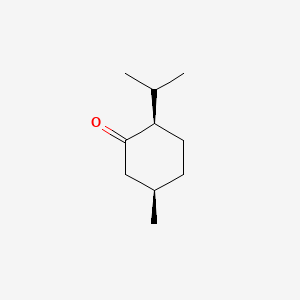 Chemical structure of (+)-Isomenthone