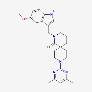 Chemical structure of Orexin receptor antagonist 2