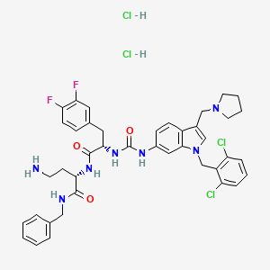 Chemical structure of RWJ-56110 dihydrochloride