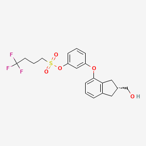 Chemical structure of BAY 38-7271