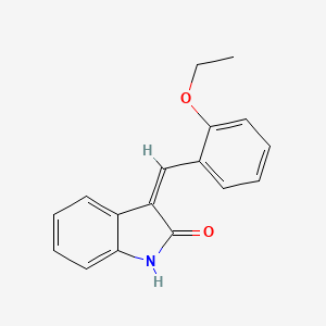 Chemical structure of SU5204