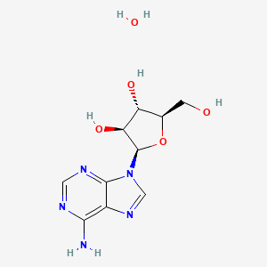 Chemical structure of Vidarabine monohydrate