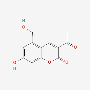 Chemical structure of Armillarisin A