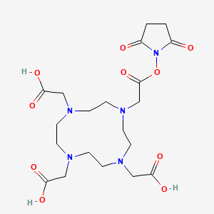 Chemical structure of DOTA-NHS-ester