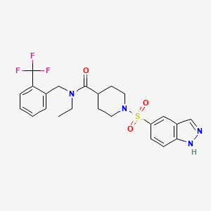 Chemical structure of ML380