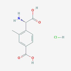 Chemical structure of LY367385 hydrochloride