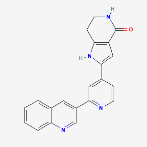 Chemical structure of MK2-IN-3