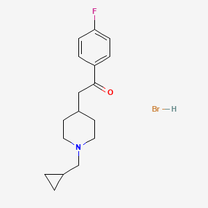 Chemical structure of DuP 734
