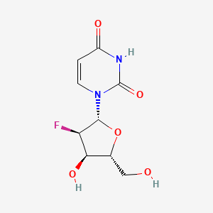 Chemical structure of 2'Fluoro-2'-deoxyuridine