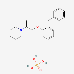Chemical structure of Benproperine phosphate