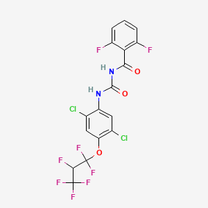 Chemical structure of Lufenuron