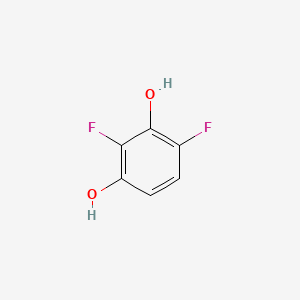 Chemical structure of 2,4-Difluororesorcinol
