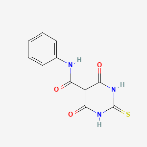 Chemical structure of Merbarone