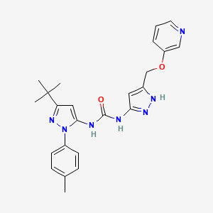Chemical structure of PF-4618433