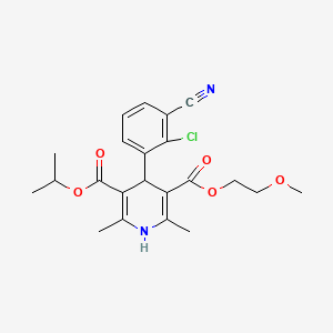 Chemical structure of (Rac)-MEM 1003