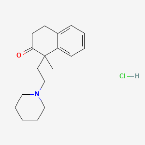 Chemical structure of Nepinalone hydrochloride
