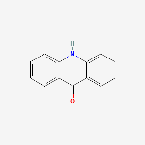 Chemical structure of Acridone