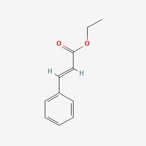 Chemical structure of Ethyl cinnamate