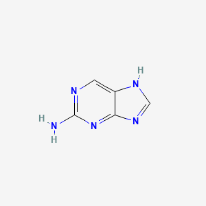 Chemical structure of 2-Aminopurine
