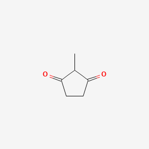 Chemical structure of 2-Methylcyclopentane-1,3-dione