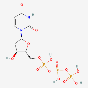 Chemical structure of dUTP trisodium