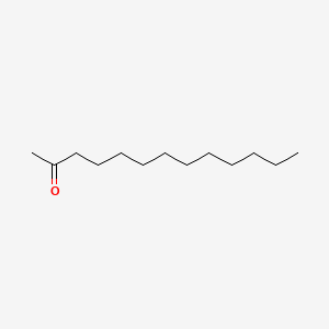 Chemical structure of 2-Tridecanone