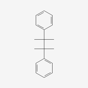 Chemical structure of 2,3-Dimethyl-2,3-diphenylbutane