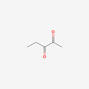 Chemical structure of 2,3-Pentanedione