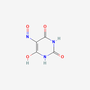 Chemical structure of Violuric acid