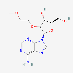 Chemical structure of 2′-O-(2-Methoxyethyl)adenosine