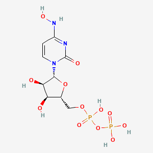 Chemical structure of NHC-diphosphate