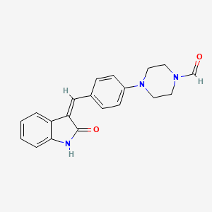 Chemical structure of SU4984