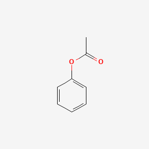 Chemical structure of Phenyl acetate