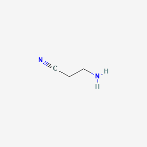 Chemical structure of β-Aminopropionitrile