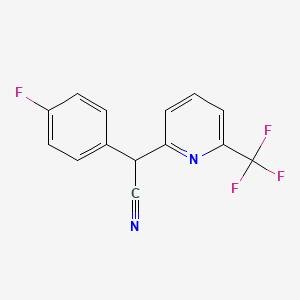 Chemical structure of ML318