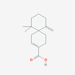Chemical structure of (Rac)-β-Chamigrenic acid