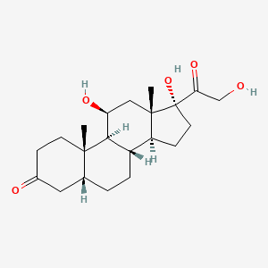 Chemical structure of Dihydrocortisol