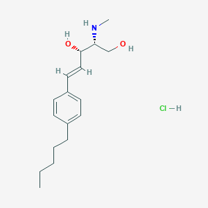 Chemical structure of SK1-I hydrochloride