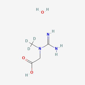 Chemical structure of Creatine D3 hydrate