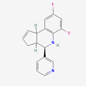 Chemical structure of Golgicide A-2