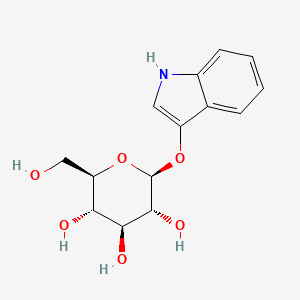 Chemical structure of Indican