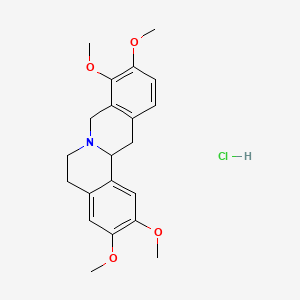 Chemical structure of Tetrahydropalmatine hydrochloride