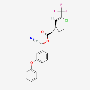 Chemical structure of Λ-Cyhalothrin
